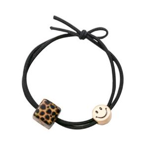 Dây Cột Tóc Cao Su Họa Tiết Da Báo 1.5cm