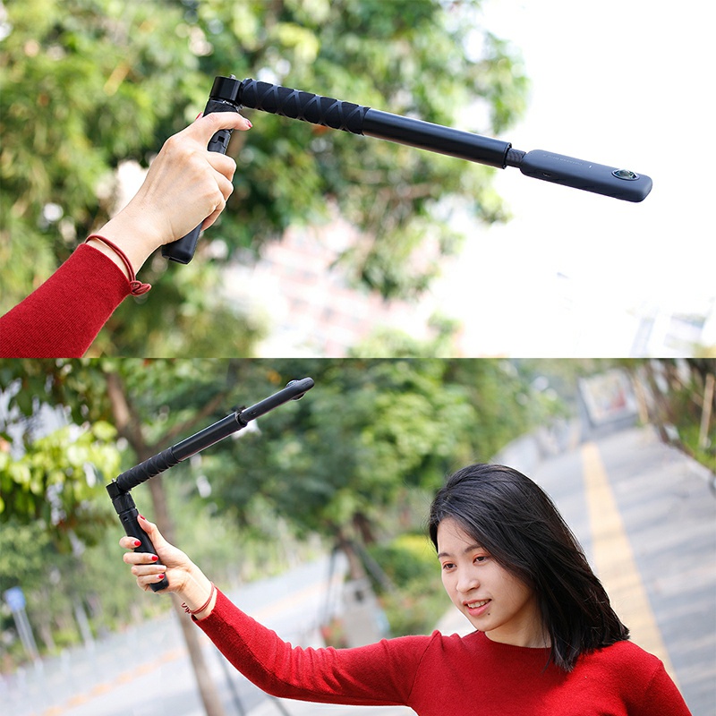 Gậy Tự Sướng Cầm Tay Insta360 One X One R Plus EVO Vô Hình Xoay 360 Độ Tiện Dụng