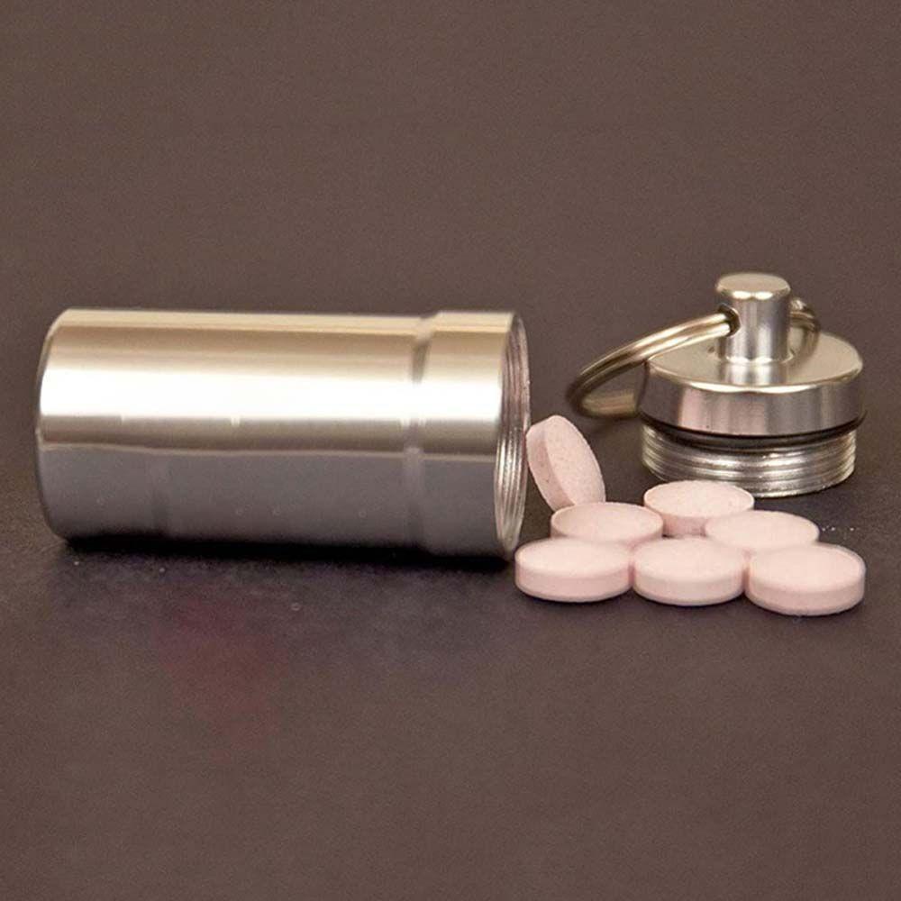 Mặt Vòng cổ Bằng Đồng Thau Hình Hộp Thuốc Có Thể Mở Ra