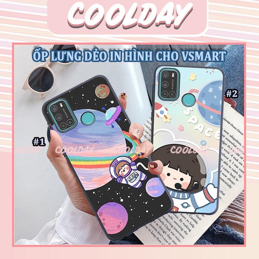 Ốp Lưng Inhình RORO SPACE cho Vsmart Joy 4 JOY 3 Active 3 Bee Live Star 4 Joy 1 Joy 2 Plus Actve 1+ Aris DẺOĐEN