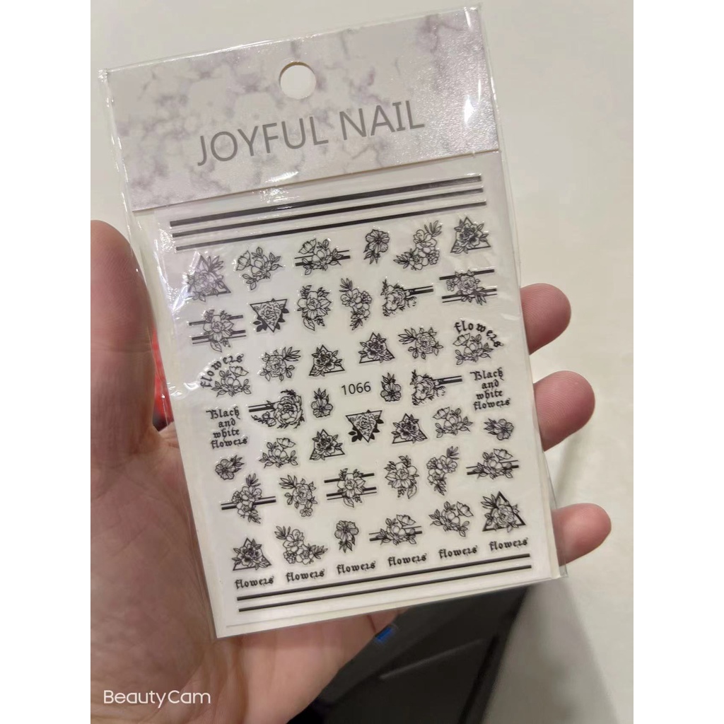 sticker trang trí nails 1066
