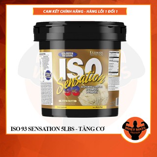 [ + Quà] Sữa tăng Cơ Bắp Iso93 Ultimate Nutrition Iso Sensation Iso 93 Authentic 100%