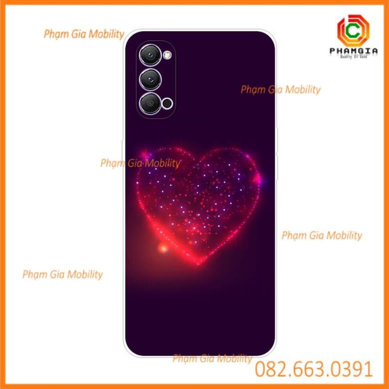 Ốp lưng Oppo Reno 4 in hình đẹp sắc nét