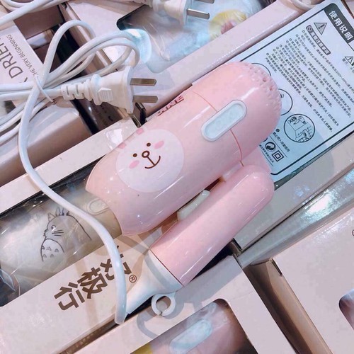 Máy xấy tóc mini bỏ túi icon siêu cute -Rẻ nhất