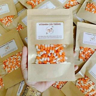 (1 VIÊN) VIÊN CẤY TRẮNG, TRẮNG GẤP 3-4 LẦN