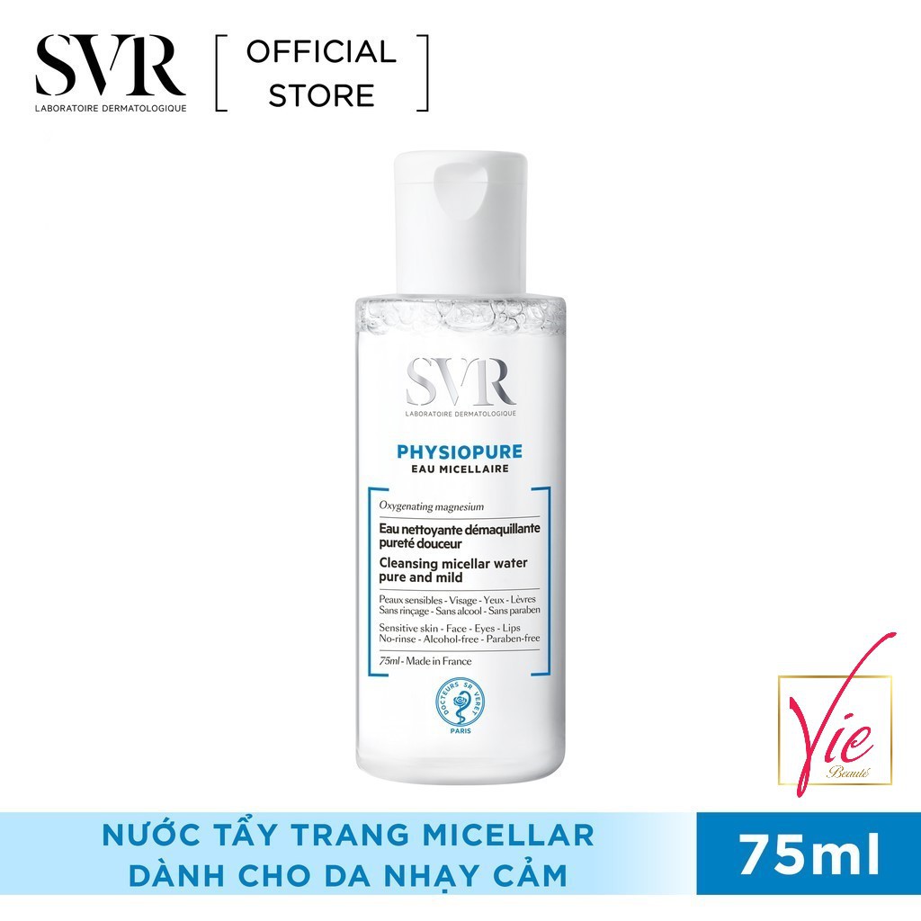 Nước Tẩy Trang SVR Physiopure Micellar Water 200ml