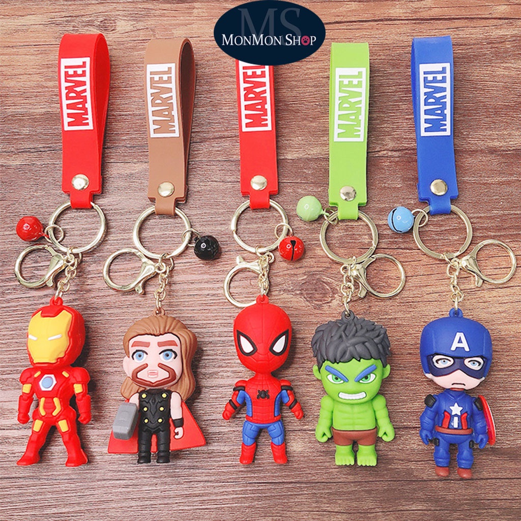 Móc Khóa Avengers, Móc Khóa Biệt Đội Siêu Anh Hùng kute chất lượng đảm bảo
