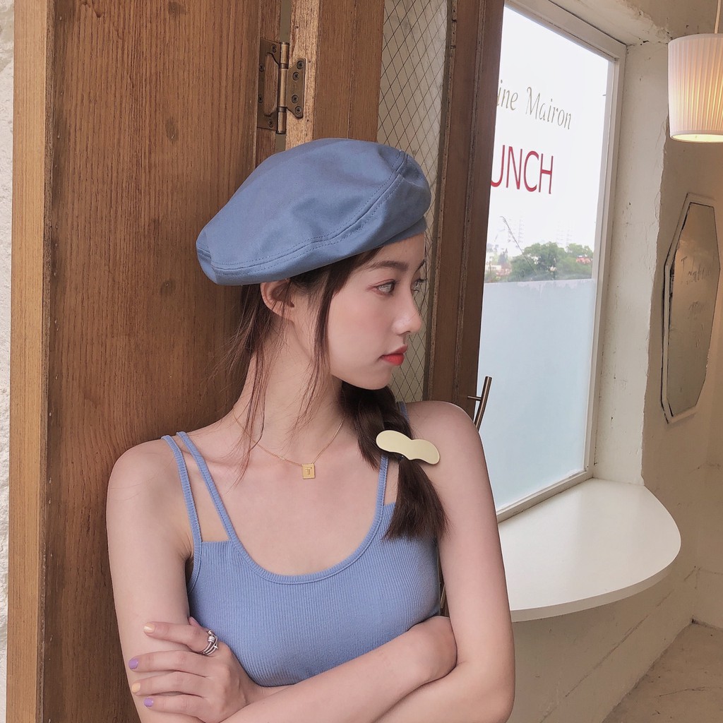 Mũ Nồi Thời Trang Hàn Quốc Thoáng Khí 6 Màu Sắc