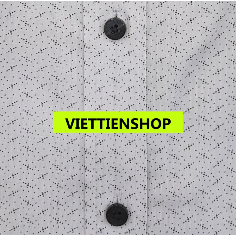 ÁO SƠ MI VIỆT TIẾN DÀI TAY VẢI TRE HOA VĂN