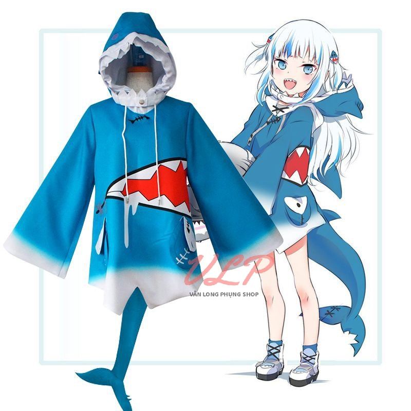 _Bộ Cosplay hoá thân thành nhân vật Gawr Gura