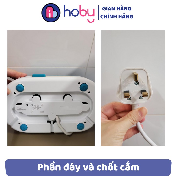 Máy tiệt trùng hơi nước PHILIPS AVENT 3 in 1 diệt 99.9% vi khuẩn có hại - Hàng chính hãng có giấy bảo hành 12 tháng