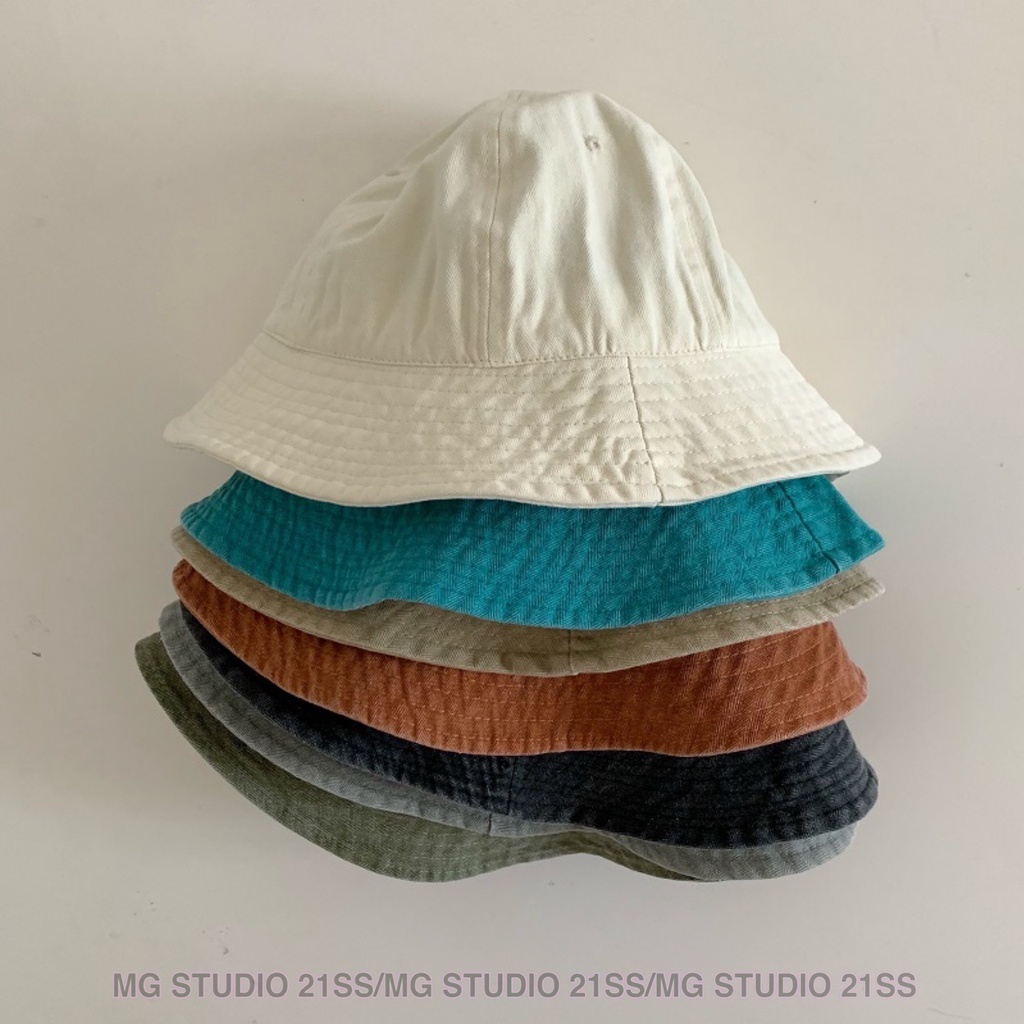 Mũ tai bèo MG STUDIO bằng cotton với 7 màu sắc thời trang mùa hè