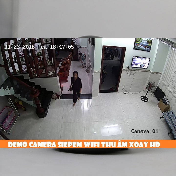 [Bảo Hành 5 Năm] Camera quan sát siêu nét Siepem S6816 Hàng Chính Hãng