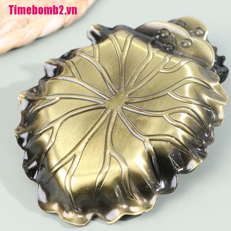 ### Đế Đốt Trầm Hương Hình Lá Sen Trang Trí Phòng Khách