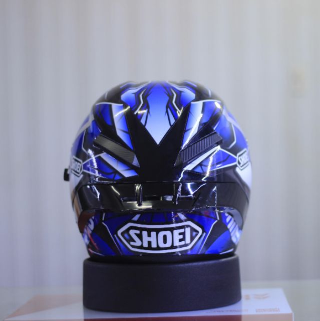 [CHÍNH HÃNG] MŨ BẢO HIỂM ROC 2 KÍNH - M137 LÊN TEM SHOEI XANH GP