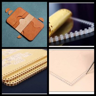 Mẫu rập làm ví đơn giản 2 dụng cụ chuyên dụng làm đồ da thủ công