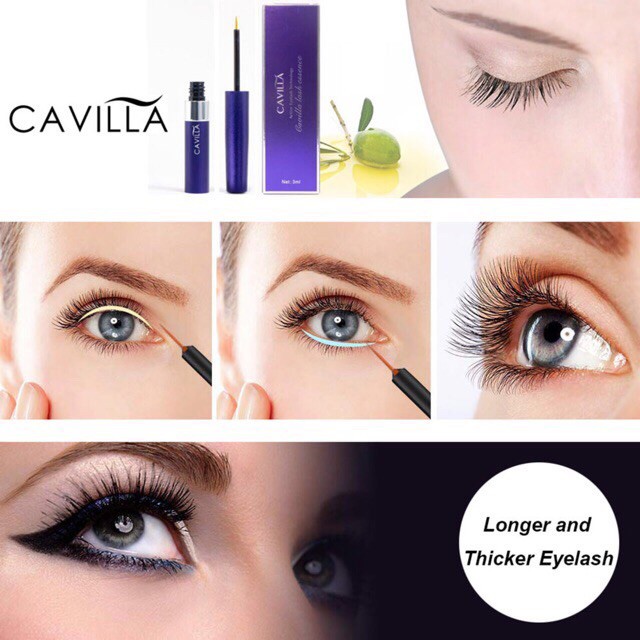 Tinh chất dưỡng mi cong và dài Cavilla