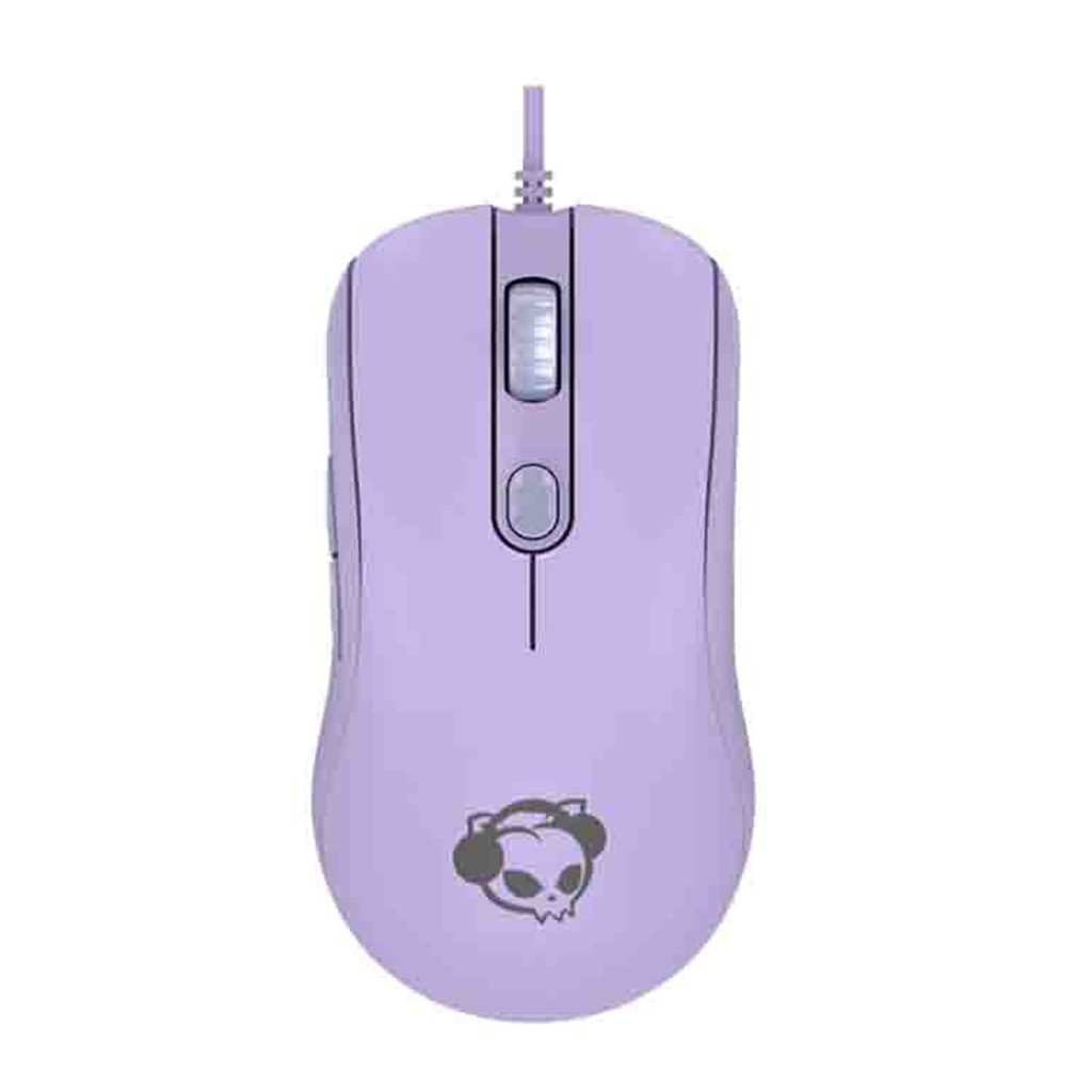 Chuột gaming Akko AG325 Taro Purple - Cổng USB