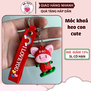 Móc khoá heo con ngộ nghĩnh
