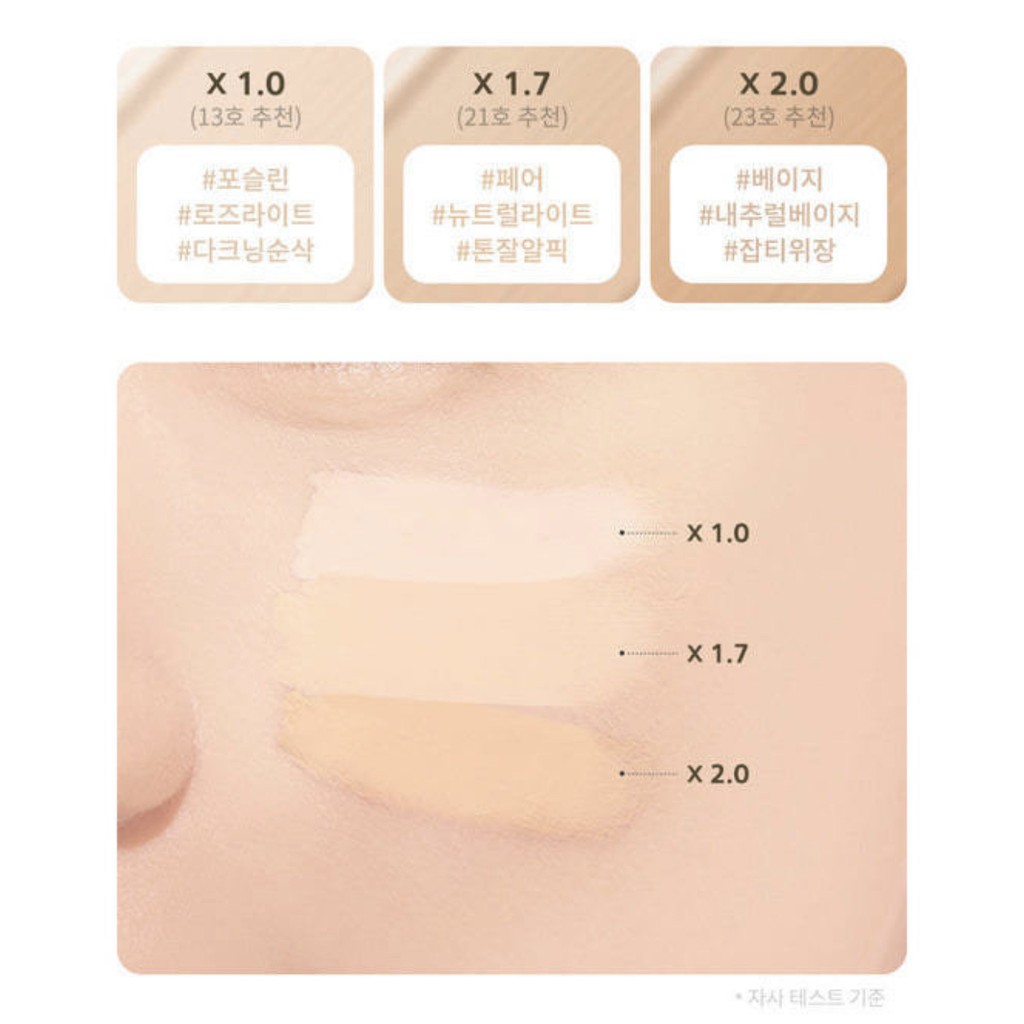 Che khuyết điểm Black Rouge Zoom In HD Cover Fit Concealer