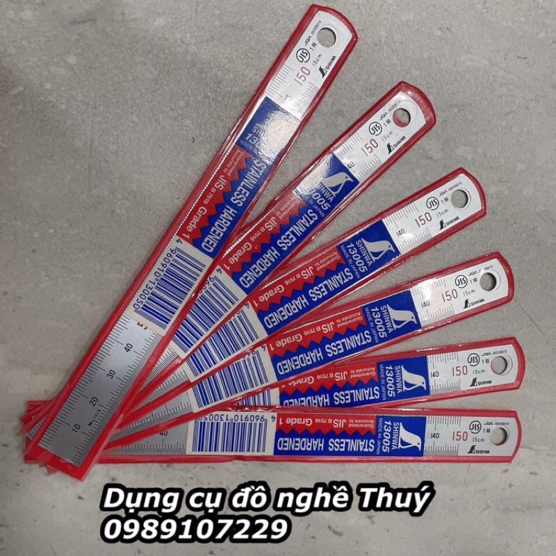 THƯỚC LÁ SHINWA NHẬT BẢN MÃ 13005 - HÀNG CHÍNH HÃNG