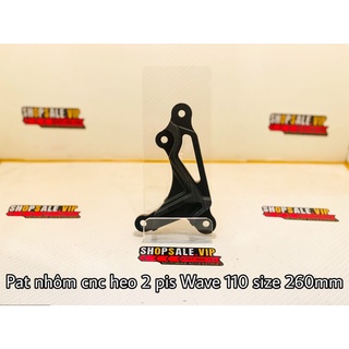 Pat CNC Heo 2Pis Cho Wave110 Đi Đĩa Size 260