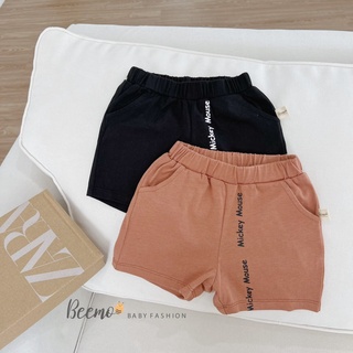 Bộ cotton mickey mouse bé trai Beemo