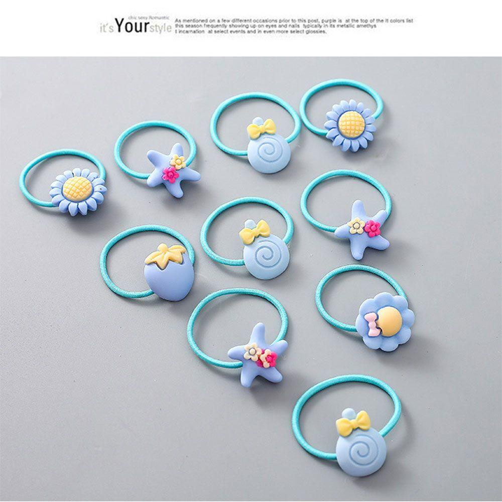 Dây Cột Tóc Họa Tiết Hoạt Hình Dễ Thương Cho Các Bé