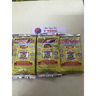 Combo 20 gói xổ độc gan giải phong hoàn gold, mỗi gói 16 g, hỗ trợ táo bón, mẩn ngứa, nổi mề đay, men gan cao