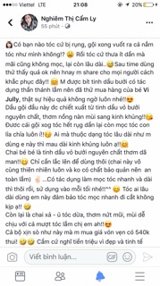 XẢ TÓC BƯỞI DỪA VIJULLY