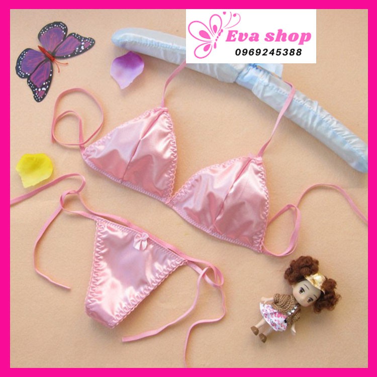 Bộ lót nữ, bộ đồ lót,set đồ lót lụa cao cấp sexy MS766 | BigBuy360 - bigbuy360.vn