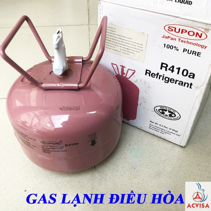 Môi Chất Lạnh R410A SUPON - 2.8Kg