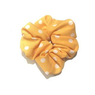 Dây buộc tóc Scrunchies chấm bi (ảnh thật shop chụp)