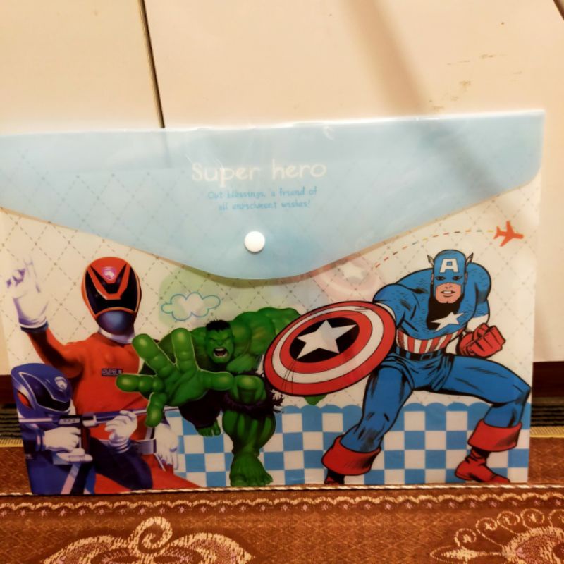 Túi Cúc Hoạt Hình đựng Tài Liệu - My clear Bag (Mềm mại, dẻo dai), Hàng cao cấp