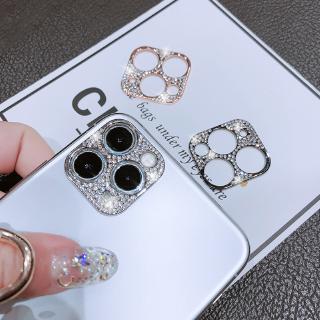 Miếng Dán Bảo Vệ Camera Sau Điện Thoại Đính Đá Lấp Lánh Dành Cho iPhone 11 Pro Max /11 Pro Max