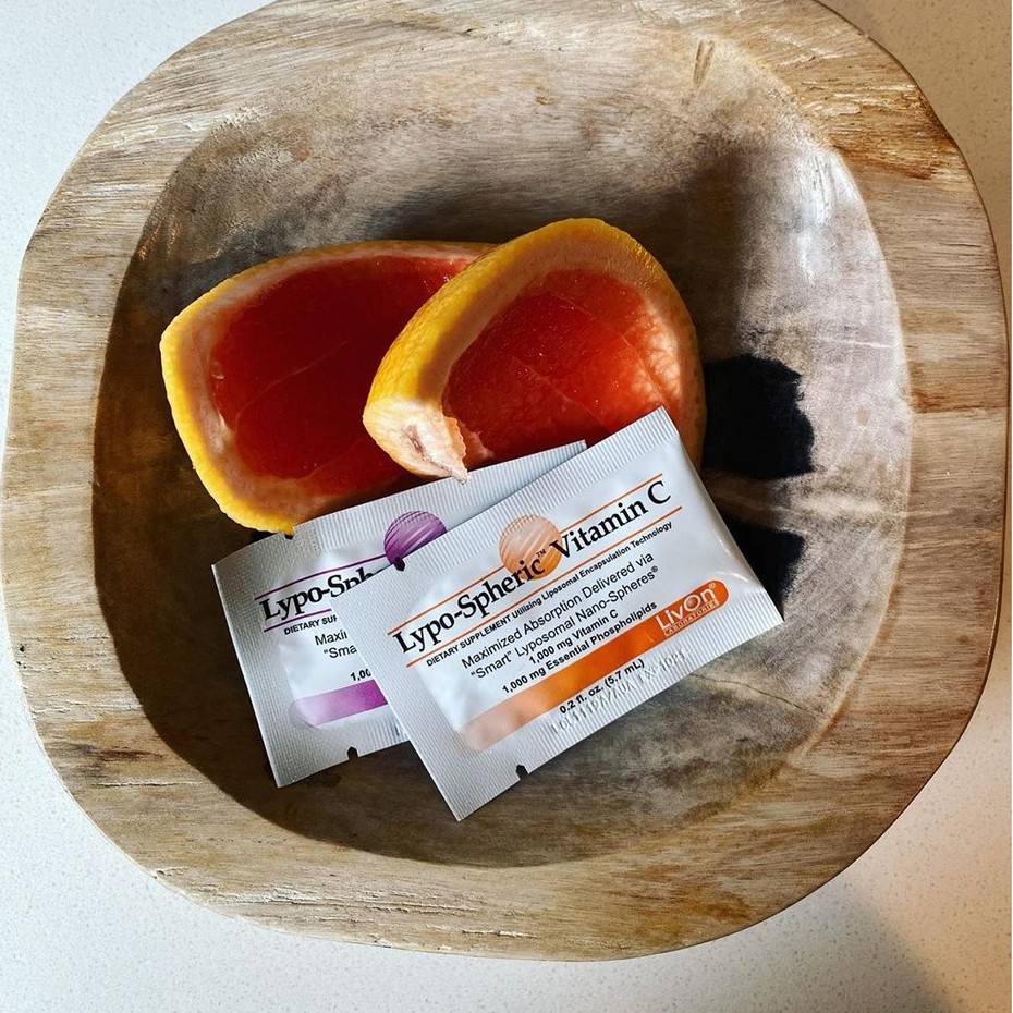 Gel Uống Glutathione Giúp Da Sáng Mịn, Đều Màu, Săn Chắc, Trẻ Hóa Lypo-Spheric GLUTATHIONE LiVon