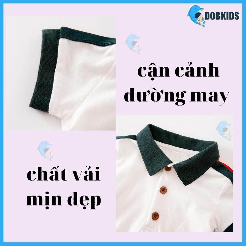 Bộ body liền thân, bodysuit công tử DOBKIDS cho bé trai mặc diện tết, chụp ảnh, đi chơi cực xinh hàng quảng châu loại 1