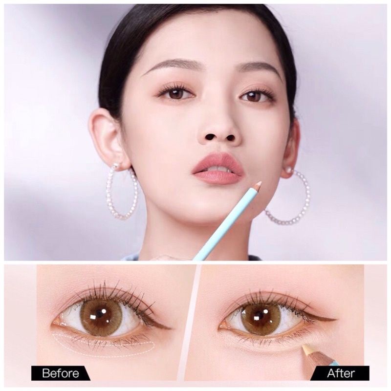 Bút chì che khuyết điểm có đầu gọt tiện dụng, che phủ vết thâm quầng, đồi mồi trên da