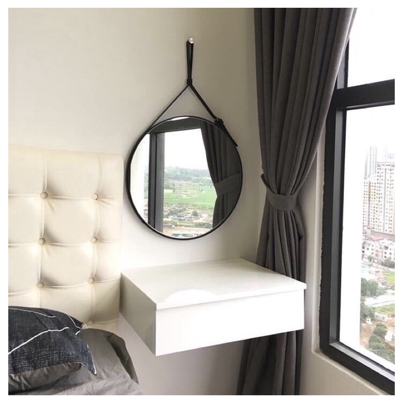Bàn trang điểm, bàn trang điểm mini treo tường gỗ mdf phủ melamine