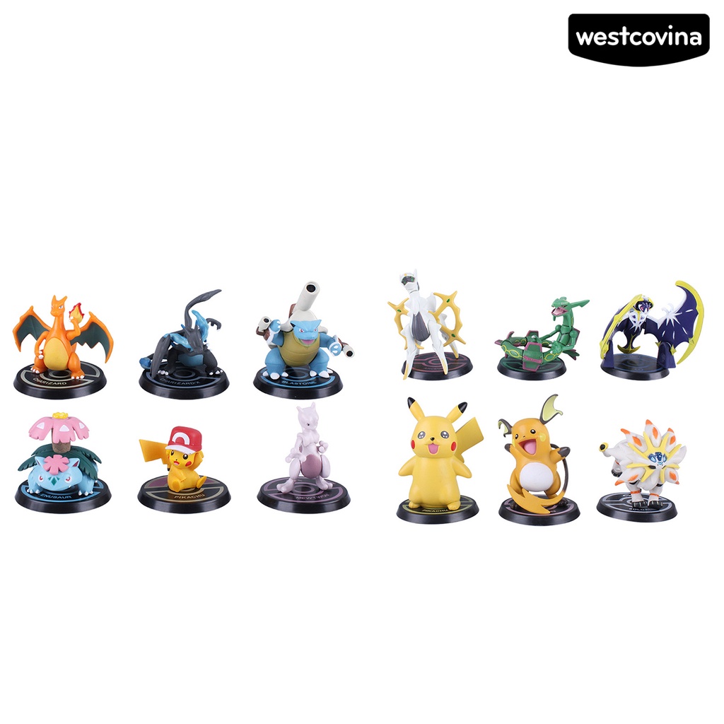 Mô Hình Nhân Vật Pokemon Mini Bằng Pvc