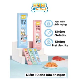 Súp thưởng cho mèo Shizuka thanh 15g bổ sung dinh dưỡng