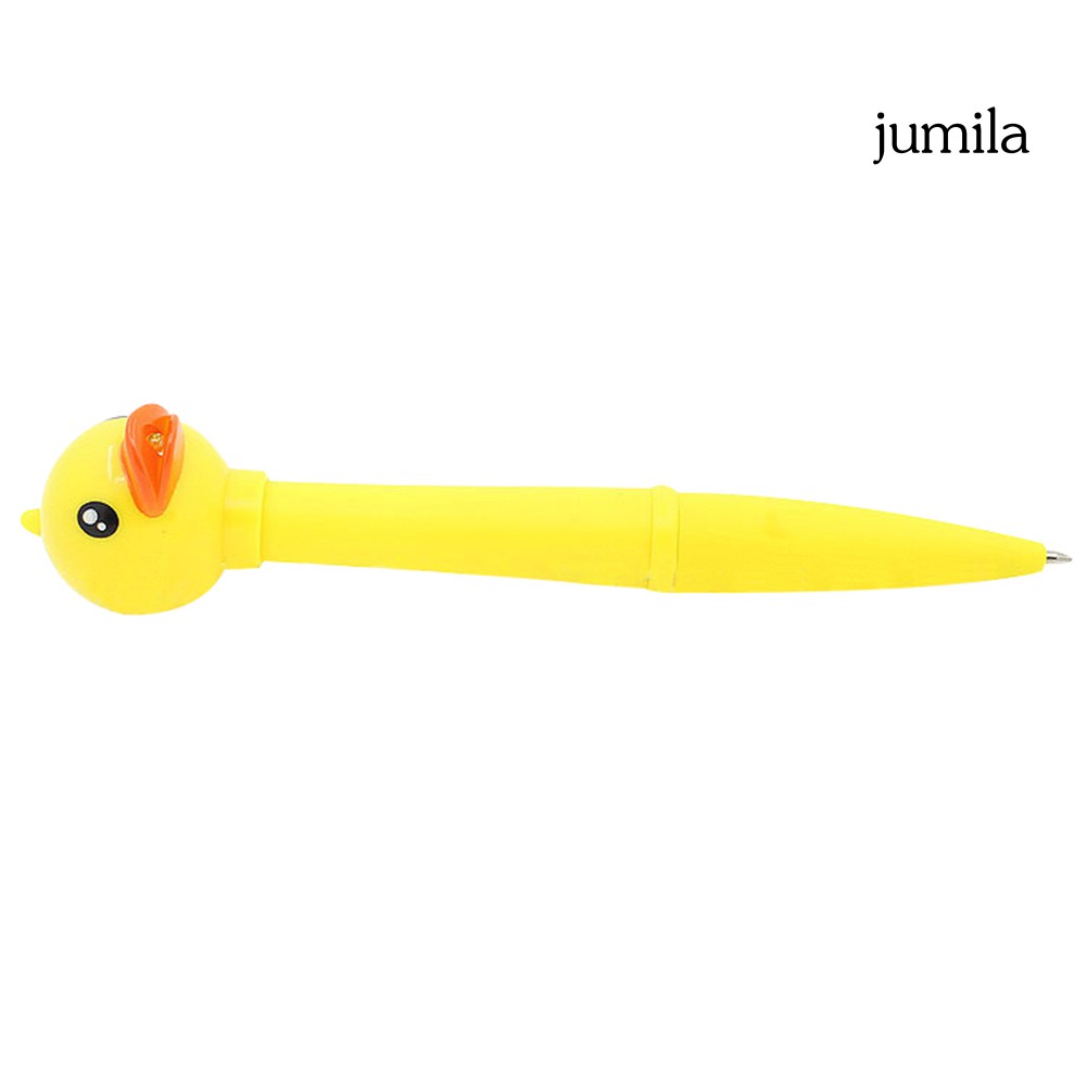 JUL Creative Cow Duck Giraffe Electronic Pen LED Light Animal Sound Kids Pen Gift