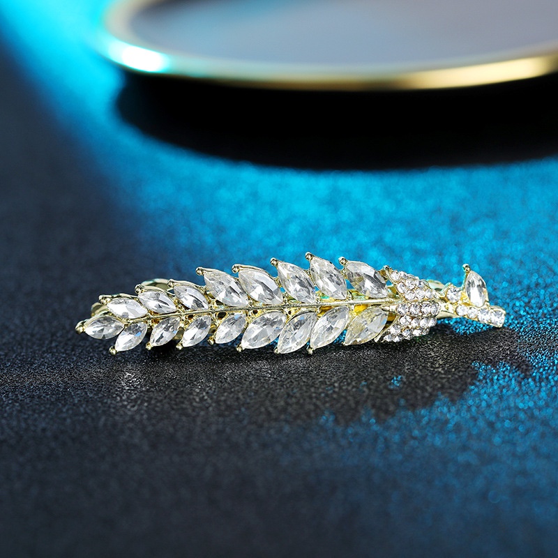 Kẹp tóc đính đá sang trọng thời trang cho nữ