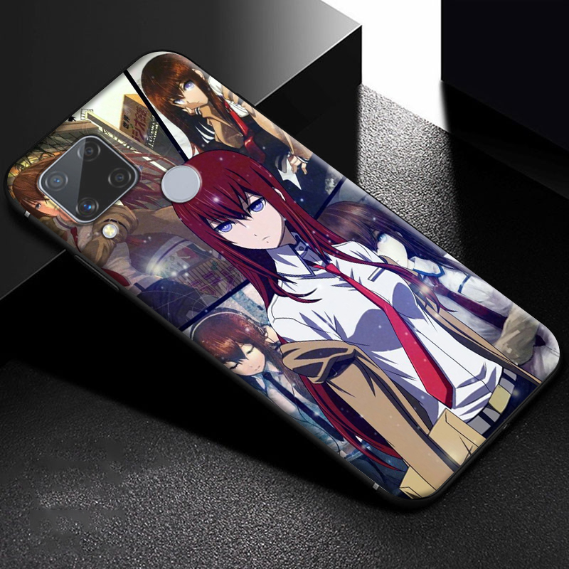 Silicone Ốp Điện Thoại Tpu Silicon Mềm Hình Steins Gate Kurisu Cho Vivo X50 / X50 Pro / Y20 / S7 Dec234