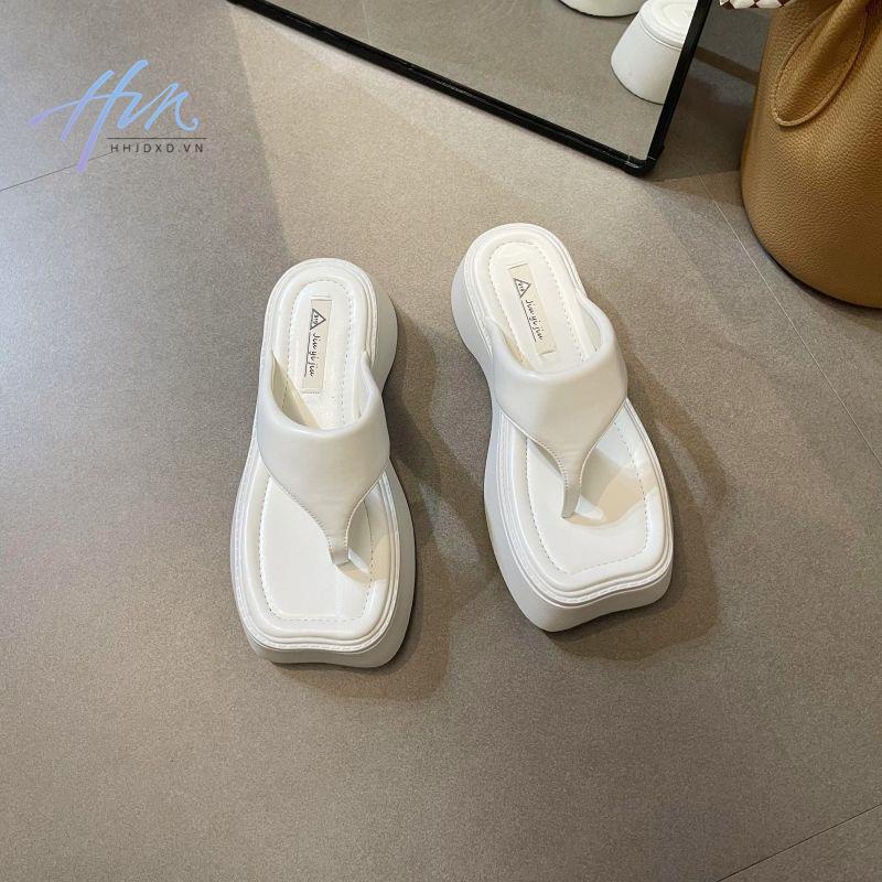 Dép Kẹp Đế Dày 2022 Thời Trang Mùa Hè Phong Cách Hàn Quốc Mới Cho Nữ