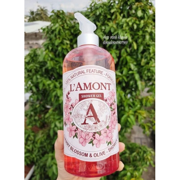 Sữa Tắm LAMONT Shower Gel 1000ml/chai