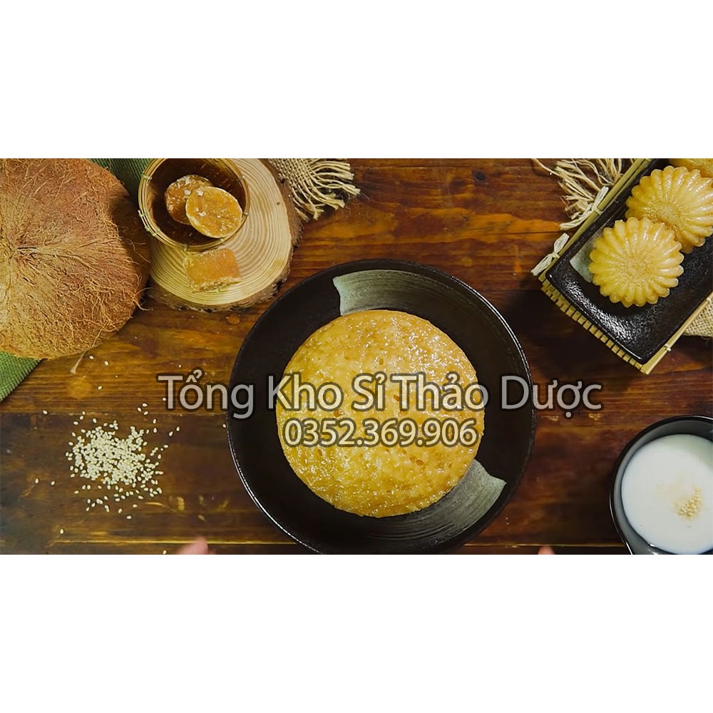 Đường thốt nốt nguyên chất 1kg (Đường thốt lốt hữu cơ, nguyên liệu nấu chè)