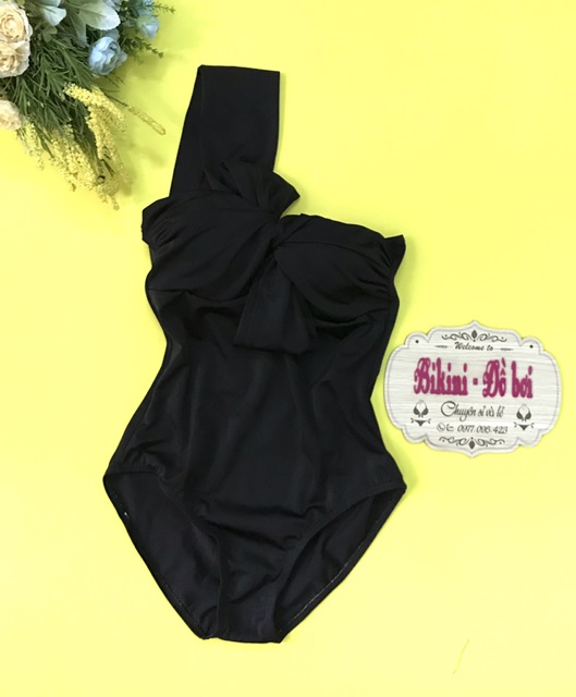 Bikini nữ liền thân xoắn nơ cúp ngực | BigBuy360 - bigbuy360.vn