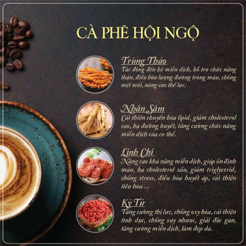 CÀ PHÊ TRÙNG THẢO - CORDY CAFE  TIENS (hộp 12 gói) | BigBuy360 - bigbuy360.vn