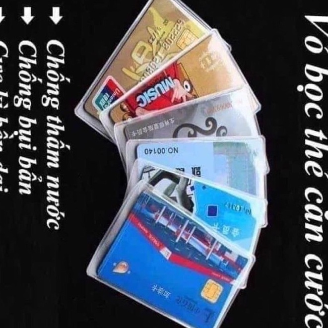 Túi đựng thẻ căn cước, đựng card bọc chứng minh nhân dân